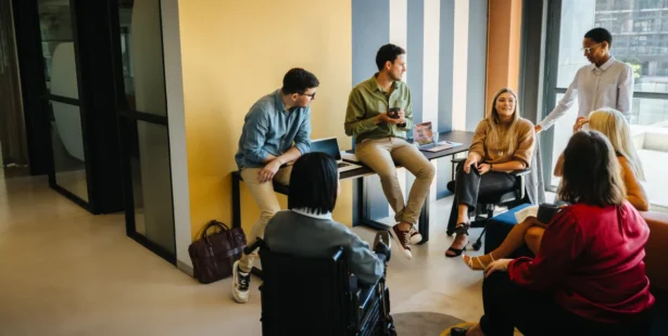 Collaborative workplace planning session